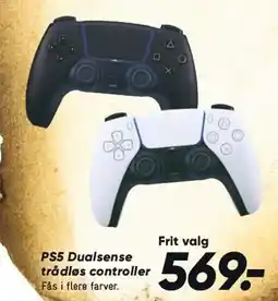Bilka PS5 Dualsense trådløs controller tilbud
