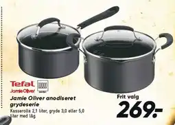 Bilka Jamie Oliver anodiseret grydeserie tilbud