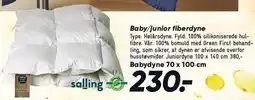 Bilka Baby/junior fiberdyne tilbud