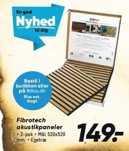 Fibrotech akustikpaneler