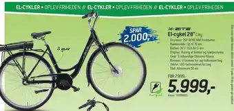 Thansen El-cykel 28'' tilbud