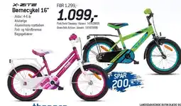 Thansen Børnecykel 16'' tilbud