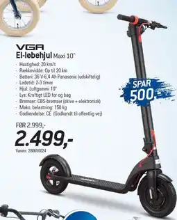 Thansen El-løbehjul tilbud