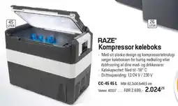 Thansen Kompressor køleboks tilbud