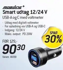 Thansen Smart udtag 12/24 V tilbud