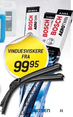 Thansen VINDUESVISKERE tilbud