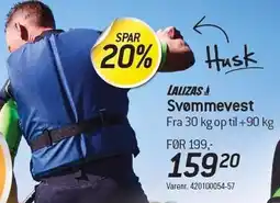 Thansen Svømmevest tilbud