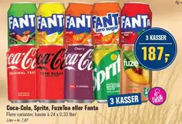 Otto Duborg Coca-Cola, Sprite, FuzeTea eller Fanta tilbud