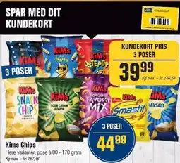 Otto Duborg Kims Chips tilbud
