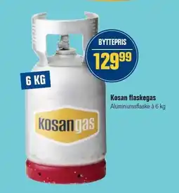 Otto Duborg Kosan flaskegas tilbud
