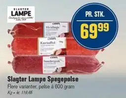 Otto Duborg Slagter Lampe Spegepølse tilbud