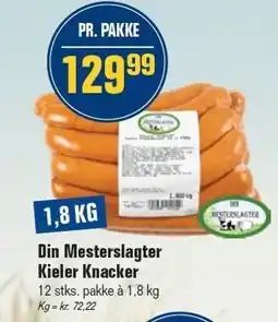 Otto Duborg Din Mesterslagter Kieler Knacker tilbud