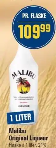 Otto Duborg Malibu Original Liqueur tilbud