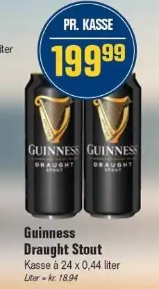 Otto Duborg Guinness Draught Stout tilbud
