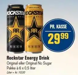 Otto Duborg Rockstar Energy Drink tilbud