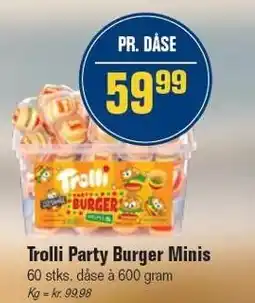 Otto Duborg Trolli Party Burger Minis tilbud
