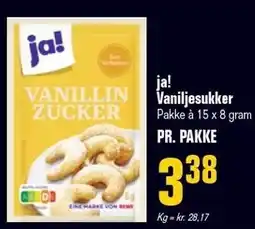 Otto Duborg ja! Vaniljesukker tilbud