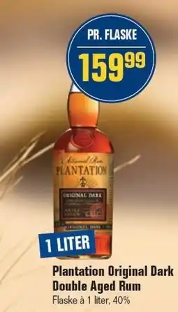 Otto Duborg Plantation Original Dark Double Aged Rum tilbud