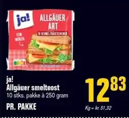 Otto Duborg ja! Allgäuer smelteost tilbud