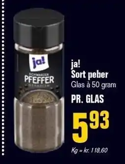 Otto Duborg ja! Sort peber tilbud