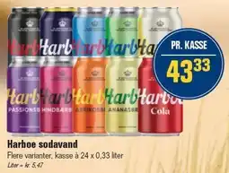 Otto Duborg Harboe sodavand tilbud