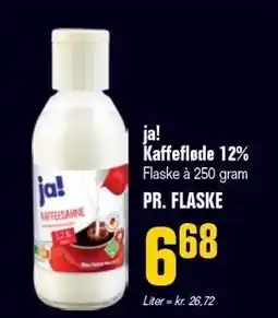 Otto Duborg ja! Kaffefløde 12% tilbud