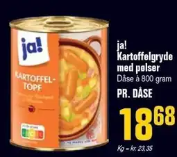 Otto Duborg ja! Kartoffelgryde med pølser tilbud