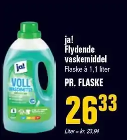 Otto Duborg ja! Flydende vaskemiddel tilbud