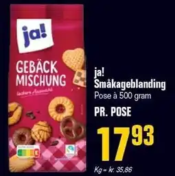 Otto Duborg ja! Småkageblanding tilbud