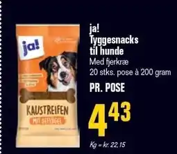 Otto Duborg ja! Tyggesnacks til hunde tilbud
