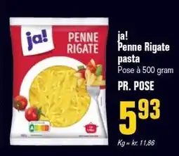 Otto Duborg ja! Penne Rigate pasta tilbud