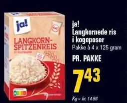Otto Duborg ja! Langkornede ris i kogeposer tilbud