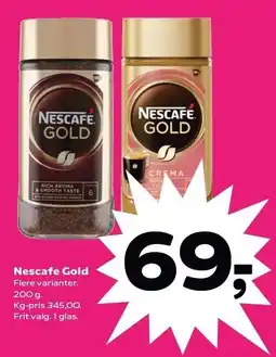 Kvickly Nescafe Gold tilbud