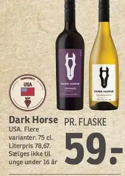 SPAR Dark Horse tilbud