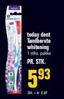 Otto Duborg today dent Tandbørste whitening tilbud