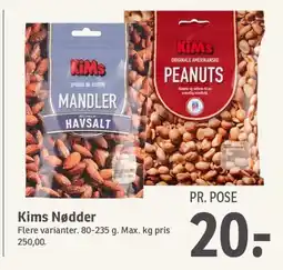 SPAR Kims Nødder tilbud