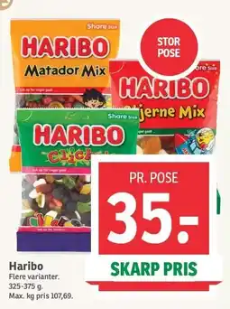 SPAR Haribo tilbud