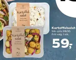 Kvickly Kartoffelsalat tilbud