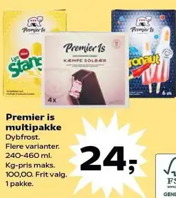 Kvickly Premier is multipakke tilbud