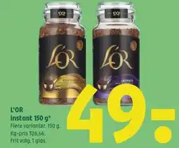Coop 365 L'OR instant tilbud