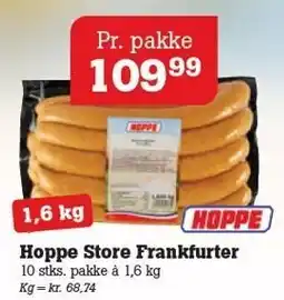 Poetzsch Padborg Hoppe Store Frankfurter tilbud