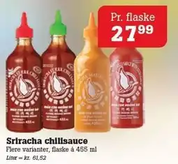 Poetzsch Padborg Sriracha chilisauce tilbud