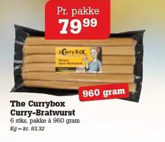 Poetzsch Padborg The Currybox Curry-Bratwurst tilbud