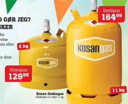 Poetzsch Padborg Kosan flaskegas tilbud