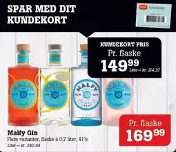 Poetzsch Padborg Malfy Gin tilbud