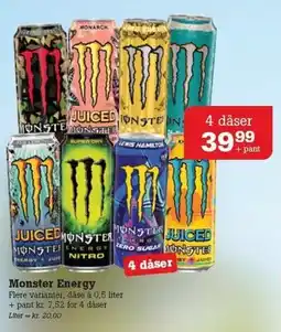 Poetzsch Padborg Monster Energy tilbud