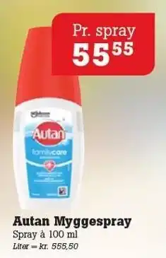 Autan Myggespray