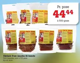Poetzsch Padborg Chrisco Paw snacks til hunde tilbud