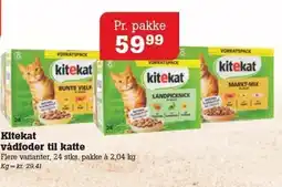 Poetzsch Padborg Kitekat vådfoder til katte tilbud