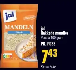 Poetzsch Padborg ja! Hakkede mandler tilbud